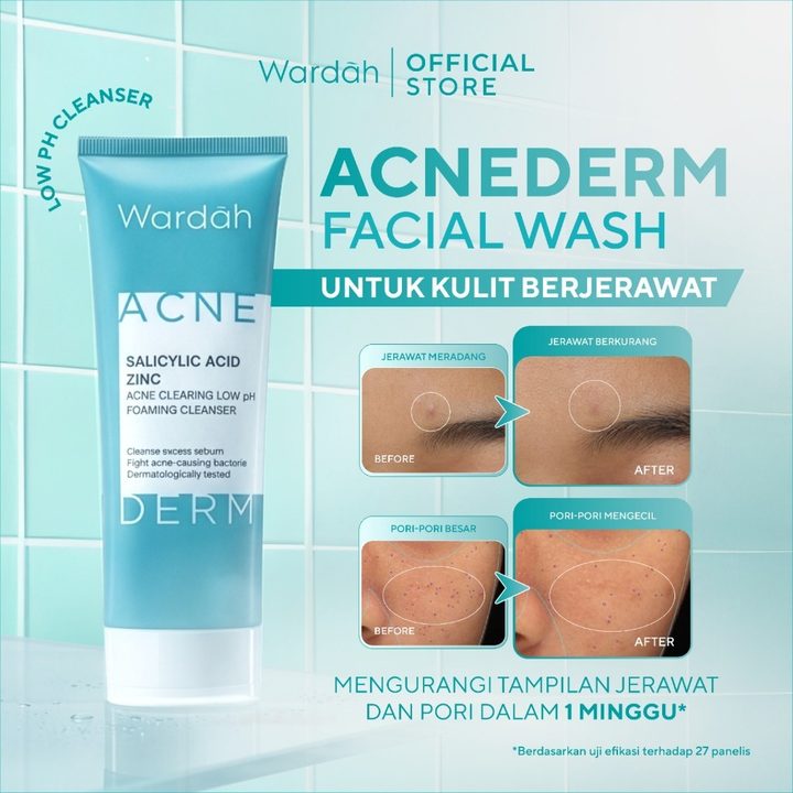 Wardah Acnederm Facial Wash