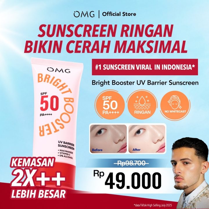 OMG UV Barrier Sunscreen SPF 50