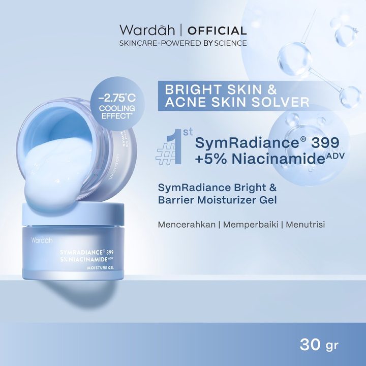 WARDAH Symradiance 399 Bright & Barrier Boost Moisture Gel