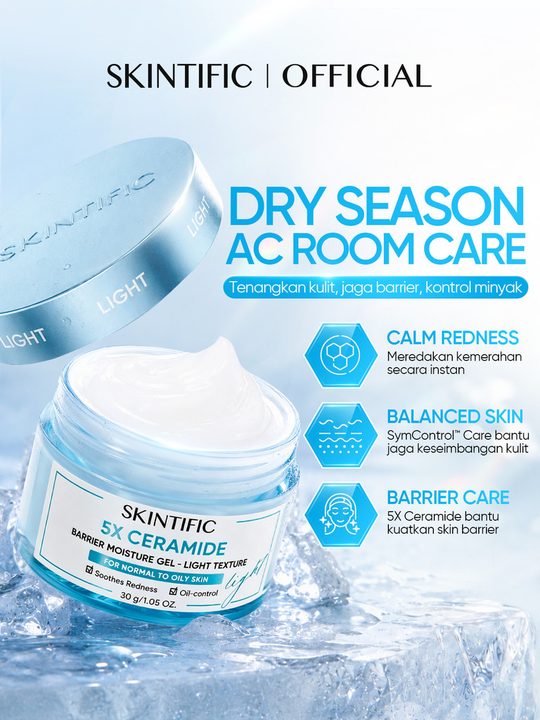 SKINTIFIC 5X Ceramide Barrier Moisture Gel (Light Texture)