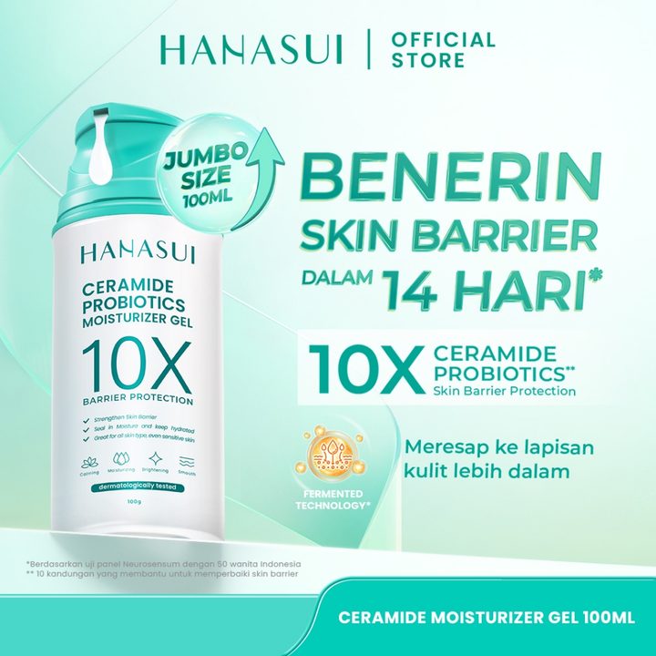 HANASUI Ceramide Probiotics Moisturizer Gel