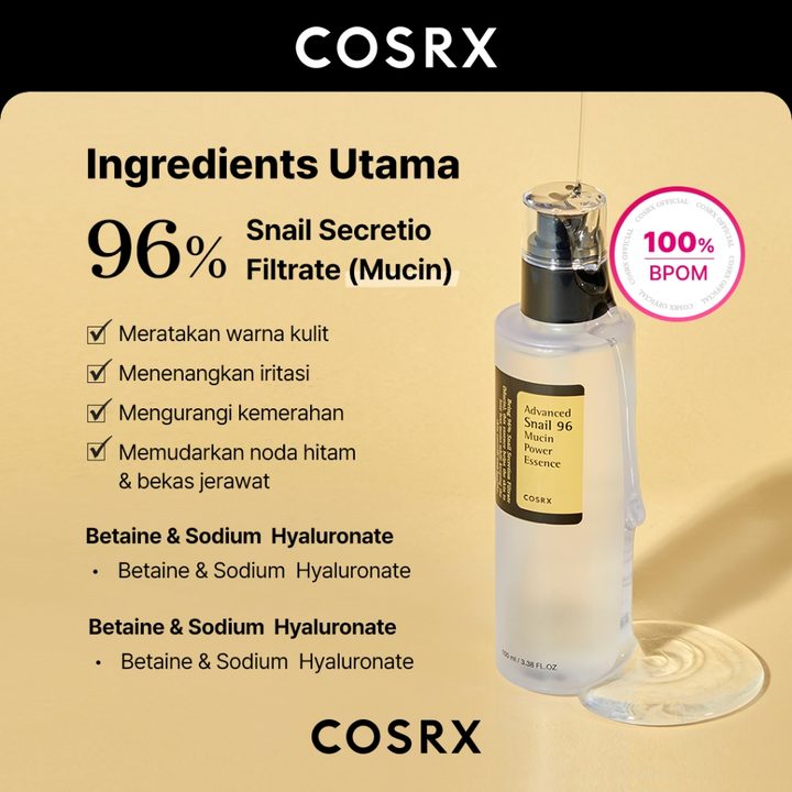 COSRX Snail Mucin 96 Essence