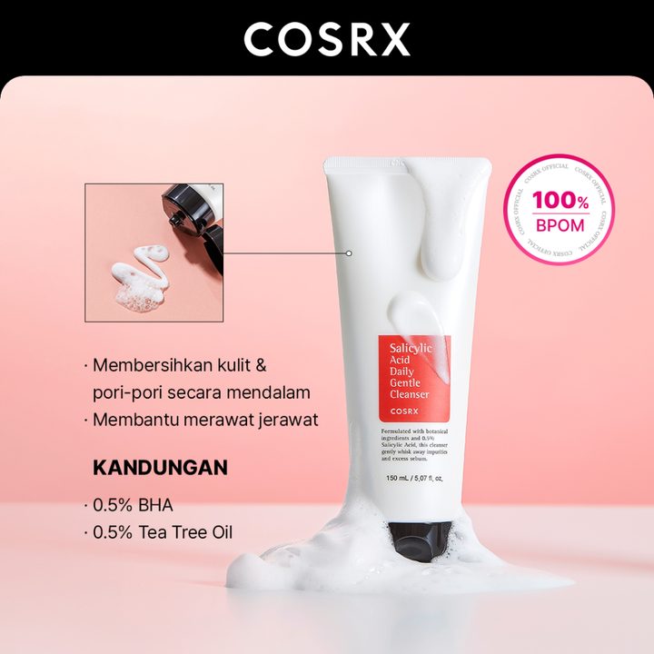 COSRX Salicylic Acid Daily Gentle Cleanser