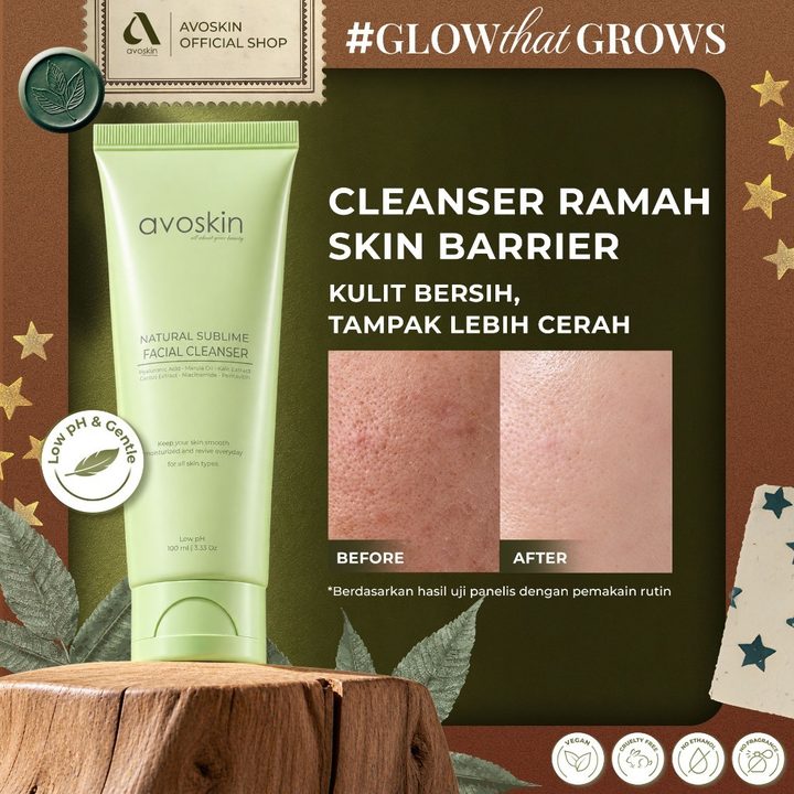 AVOSKIN Natural Sublime Facial Cleanser