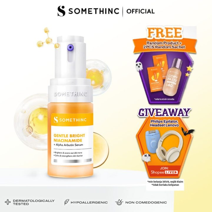 SOMETHINC Niacinamide + Alpha Arbutin Serum