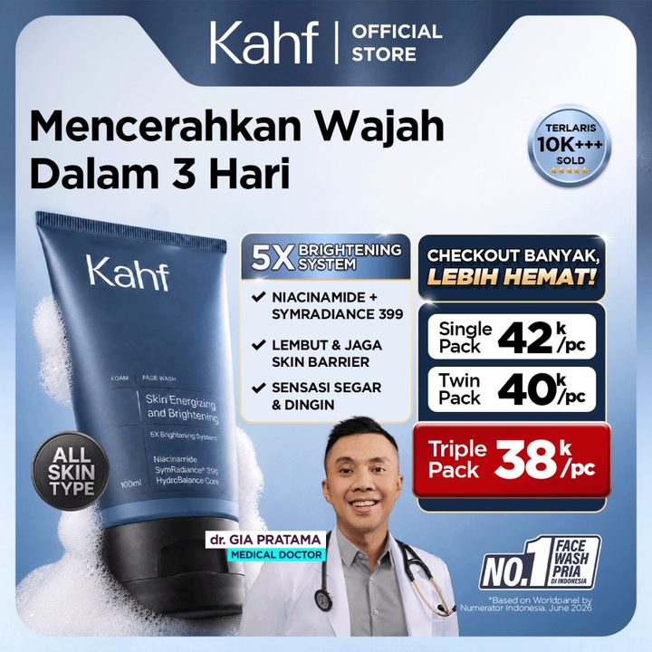 Kahf Skin Energizing and Brightening Face Wash