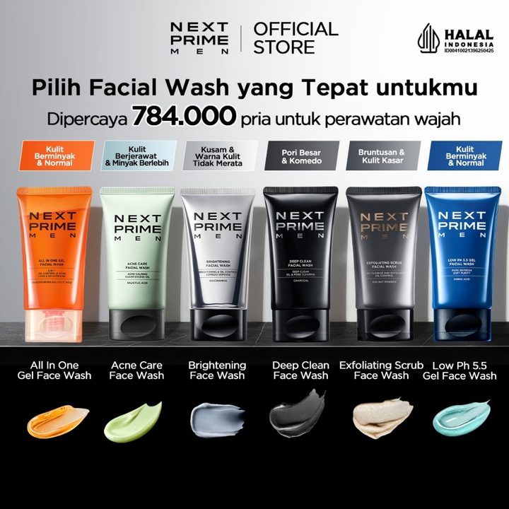 NEXTPRIME Facial Wash All Variant